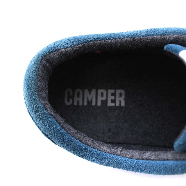 カンペール CAMPER Wabi Out スニーカー シューズ スエード 41 26.0cm 青 ブルー グレー /KH メンズ_画像7