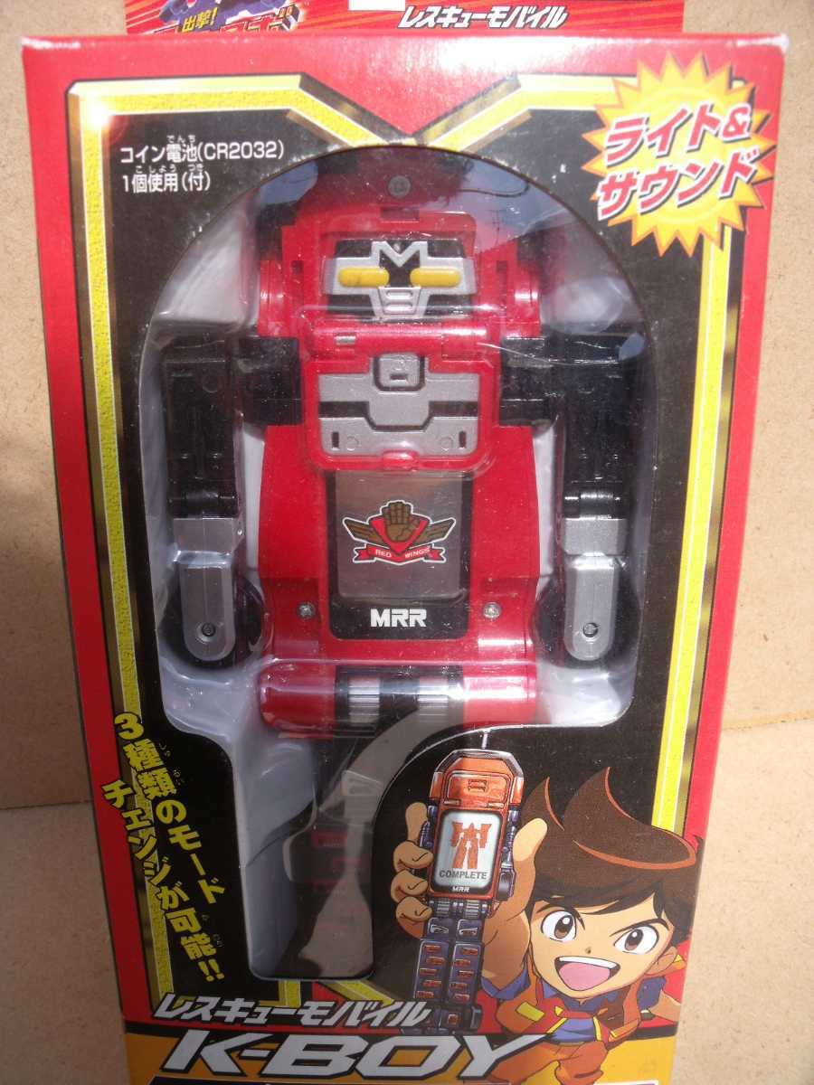  Machine Robo Rescue Rescue mobile K-BOYke- Boy BANDAI Bandai 