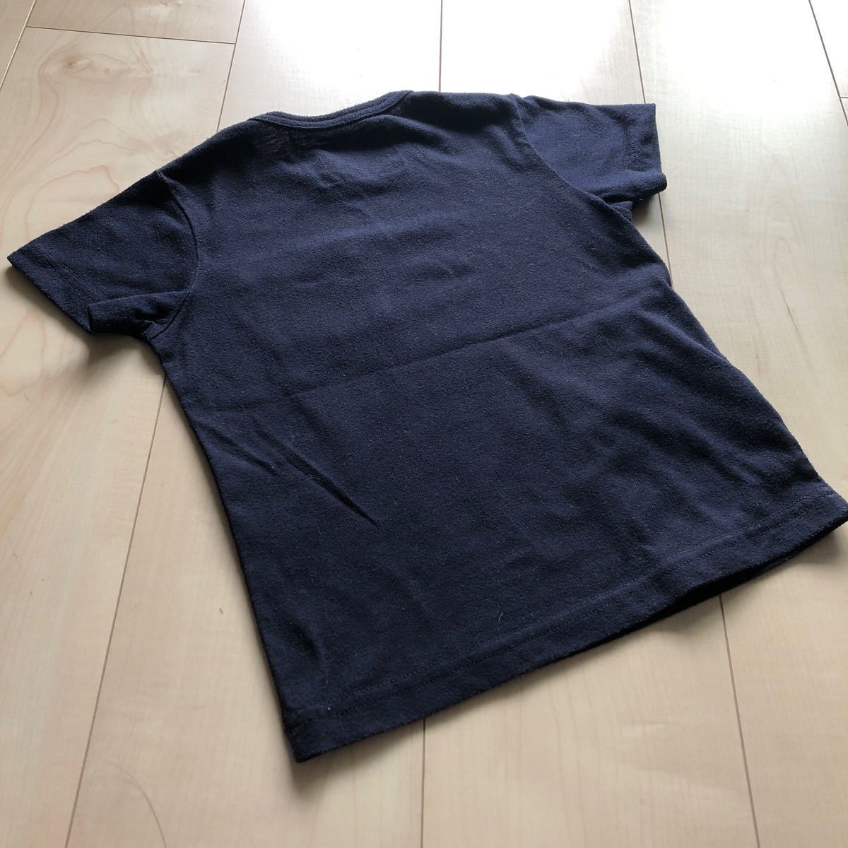 エニファム　ANYFAM ネイビーTシャツ　110cm オンワード正規 半袖Tシャツ