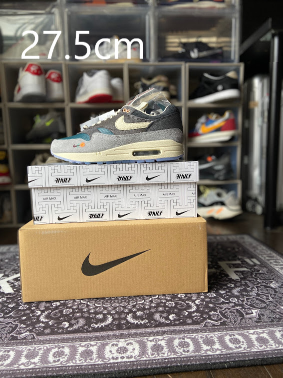 新品未使用 27 5cm 送料無 Nike KASINA AIR MAX 1 Won-Ang Grey DQ8475