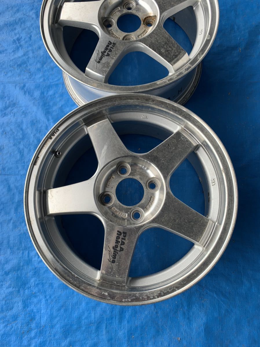 PIAA NAKAJIMA RACING 15インチ6.5J 4穴PCD 100 オフセット43 アルミ