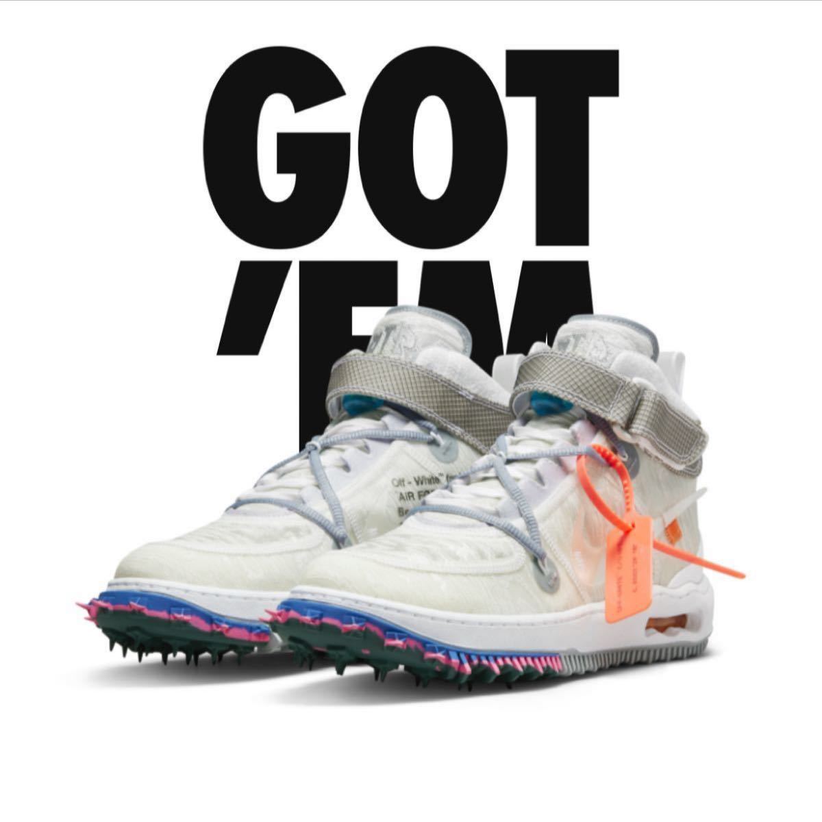 NIKE OFF-WHITE Air Force 1 Mid