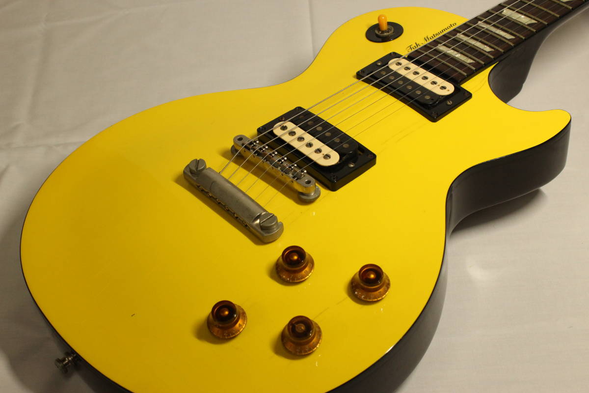 Yahoo!オークション - Gibson TAK Matsumoto Les paul Canary Yahoo!オークション - Gibson TAK Matsumoto Les paul Canary
