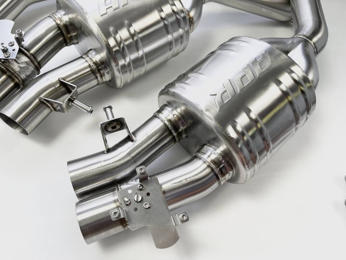 ☆稀少品☆美品☆APR CATBACK EXHAUST SYSTEM AUDI RS6/RS7 4.0 TFSI C7 アウディ キャタバック マフラー _画像5