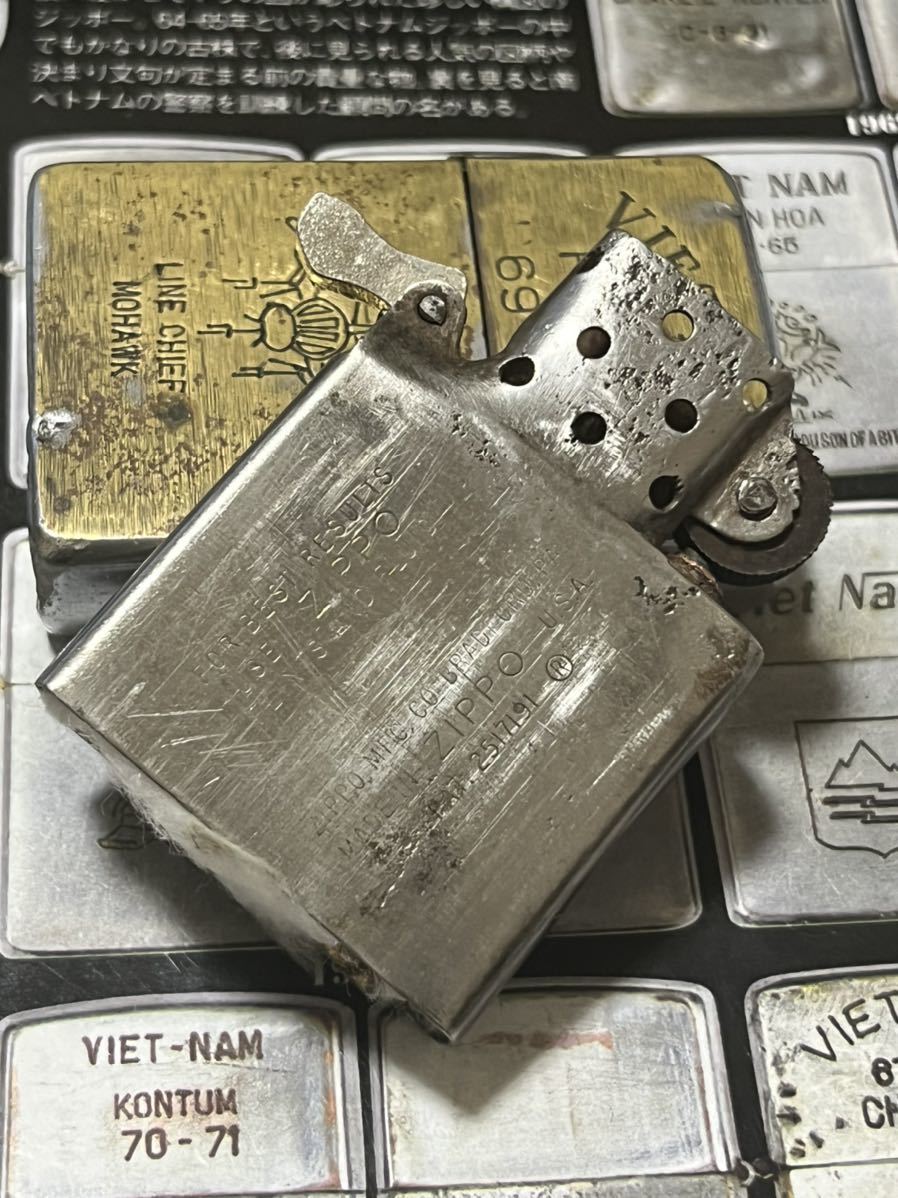 ベトナムZIPPO】本物 1969年製ベトナムジッポー「グラマン戦闘機