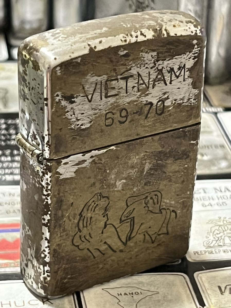 本物 1967年製ベトナムジッポー「バイツマン」