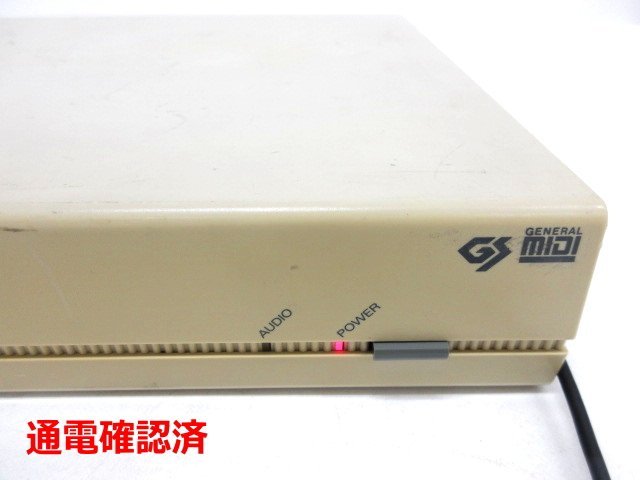 XL393☆ローランド 音源モジュール CM-300 ACアダプター付 / Roland GS