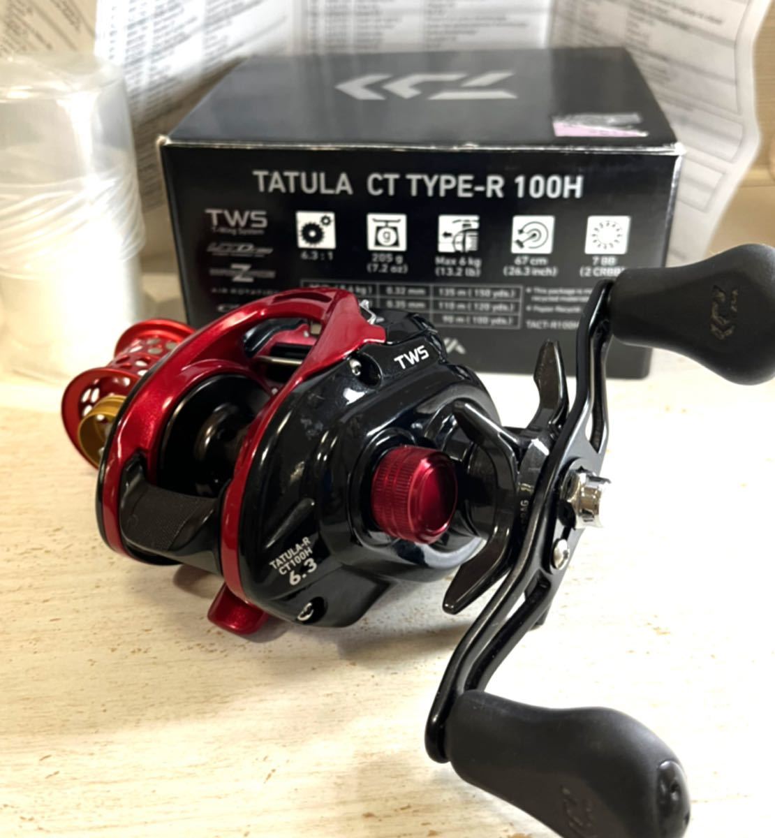 Daiwa Tatula CT Type-R 100H ダイワ タトゥーラ ベイトリール
