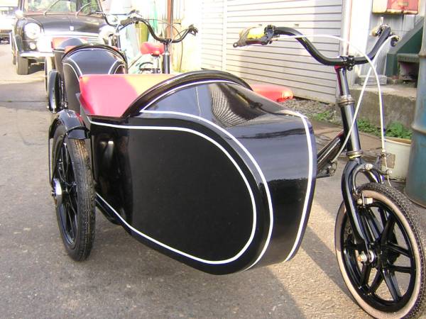 サイドカー　子供用自転車（シュタイフＬＳ-200s)