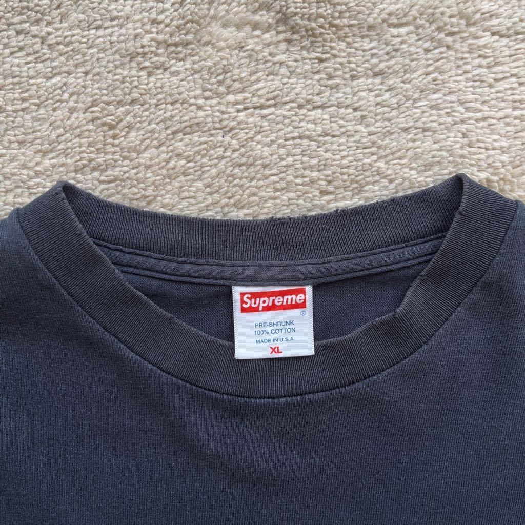 送料無料】2001 01ss SUPREME Jose Parla L/S TEE XLサイズ black 初期