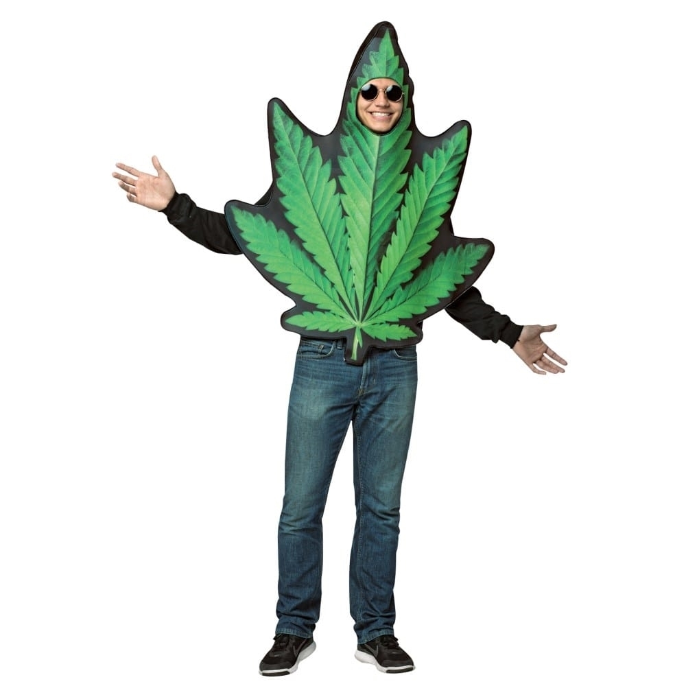 麻の葉　衣装、コスチューム ONE　大人男性用　POT LEAF GET REAL　コスプレ