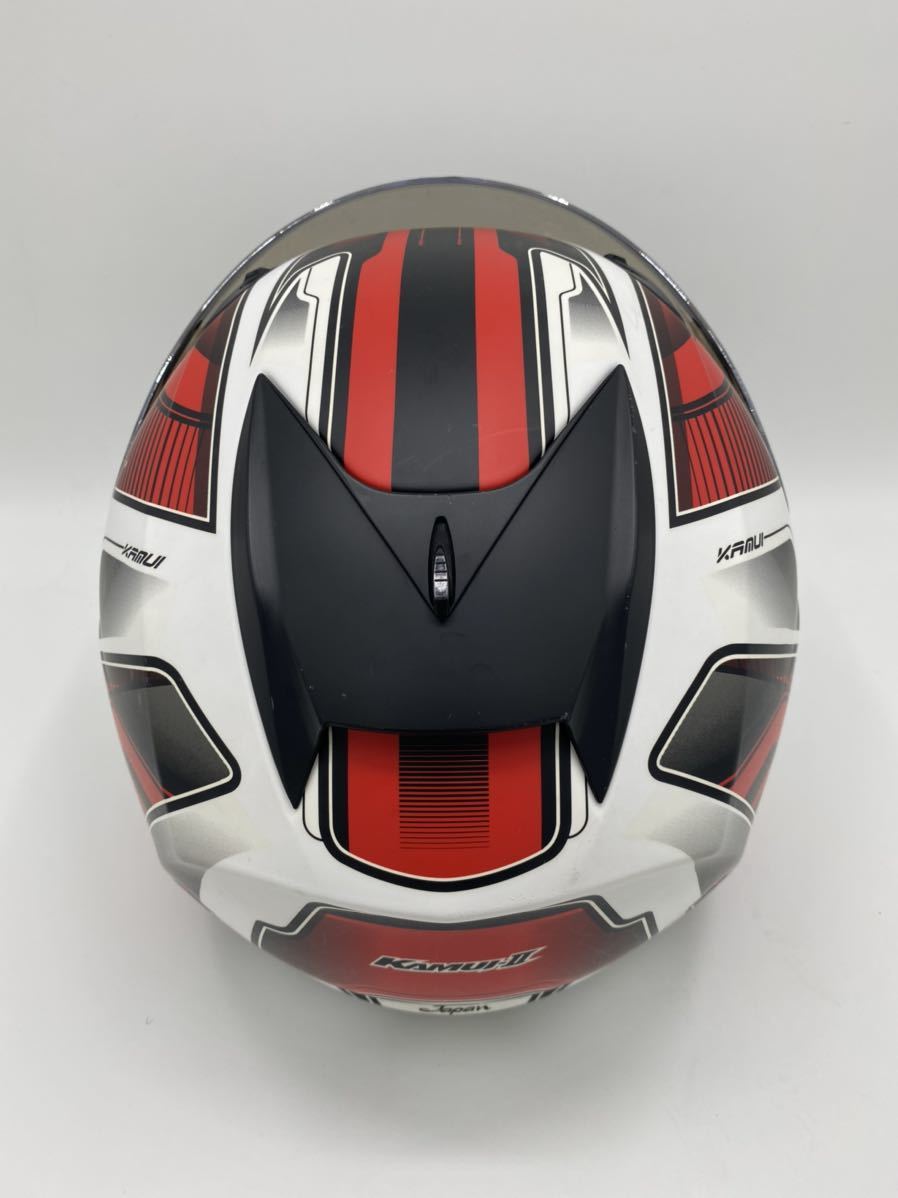 XE0005 Kabuto フルフェイスヘルメット KAMUI-Ⅱ Lサイズ 59-60cm_画像4