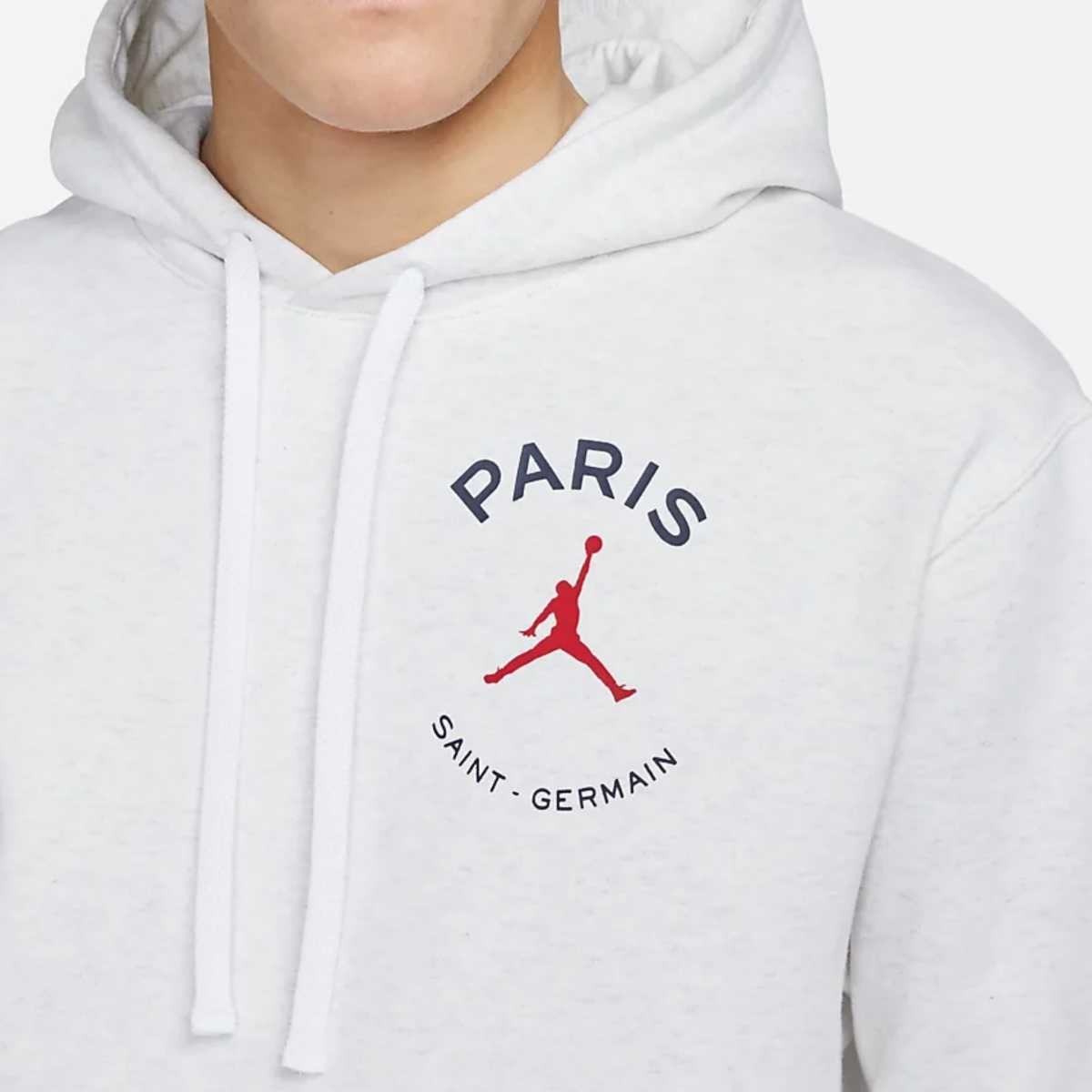 NIKE PARIS SAINT-GERMAIN XLサイズ 新品未使用 パーカー JORDAN BRAND PSG パリサンジェルマン PSG  FLC PO BIRCH HEATHER/MIDNIGHT NAVY