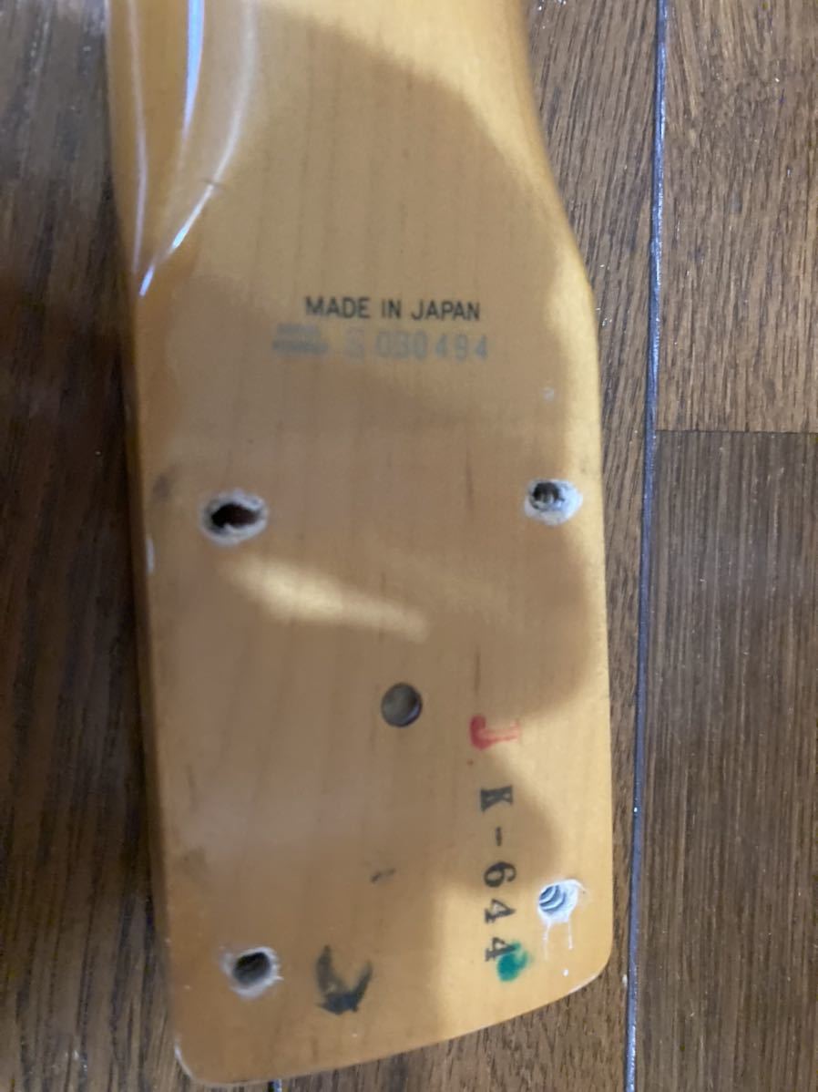 Fender Japan 62ネック 極太