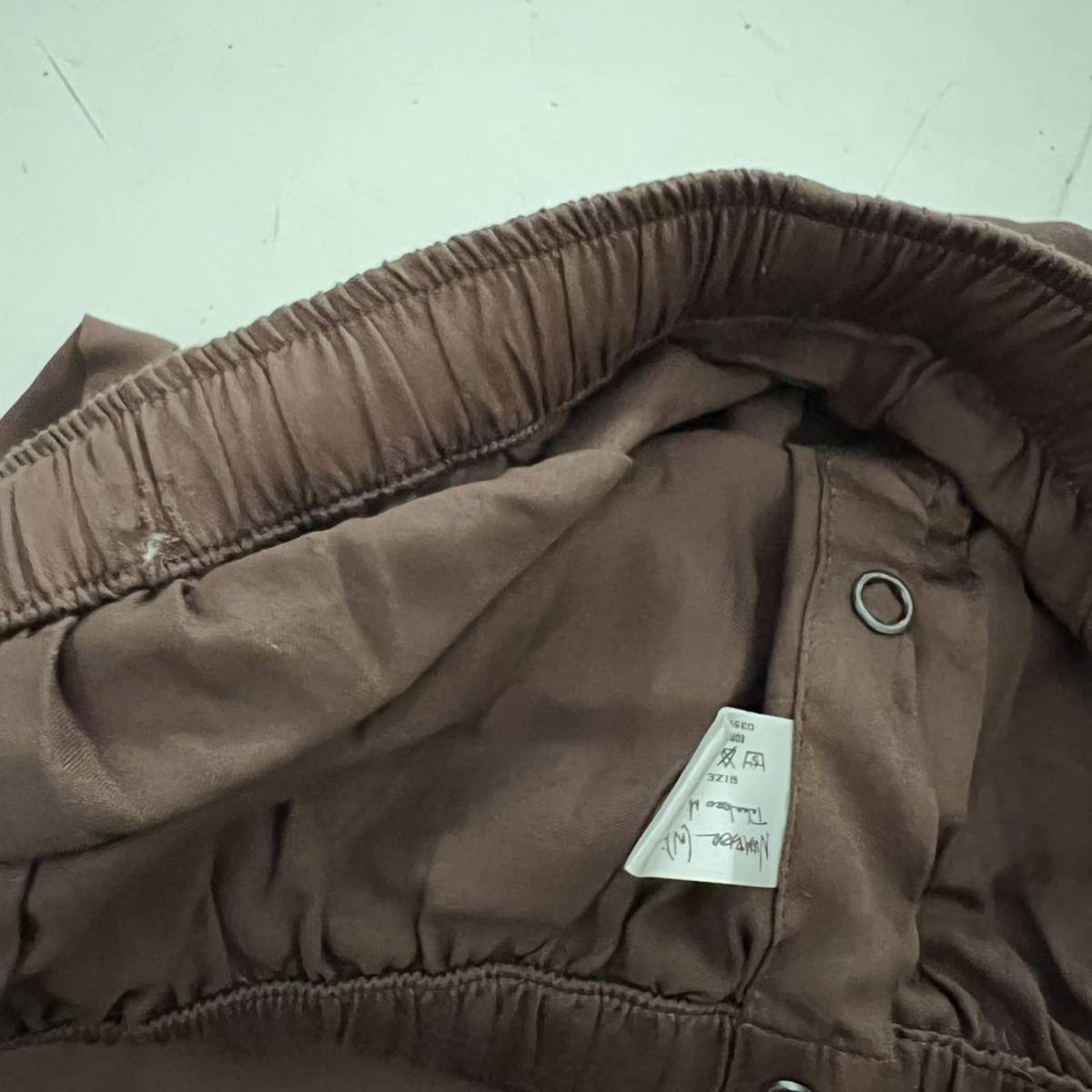 セットアップ ( 2 / S-M ) NumberNine トライバル パジャマ シャツ パンツ ブラウン 茶色 ナンバーナイン 上下 ブルゾン ジャケット N(N) 10