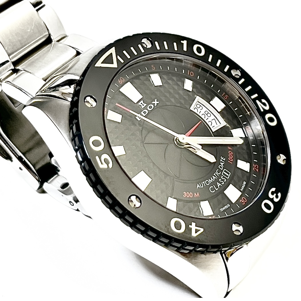 2022新作モデル EDOXエドックス CLASS1腕時計自動巻き デイト80079