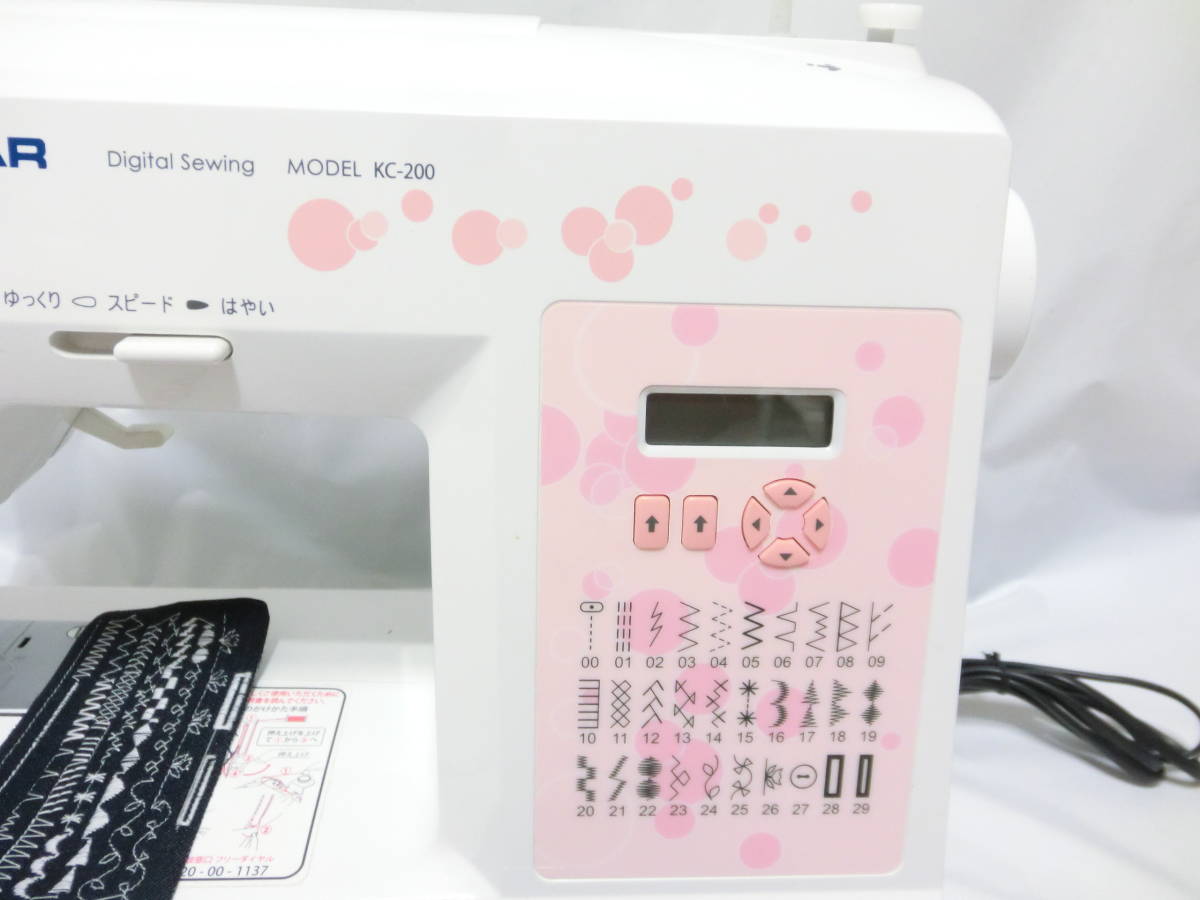 NEW格安 ヤフオク! - 整備済 ジャガーコンピューターミシン KC-200 即納正規店