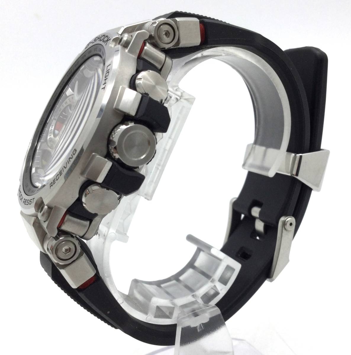 動作品 【 CASIO G-SHOCK 腕時計 MTG-B1000 】カシオ ジーショック メンズ 腕時計 電波ソーラー シルバー ブラック RF_画像3