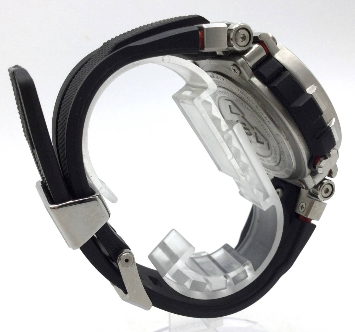 動作品 【 CASIO G-SHOCK 腕時計 MTG-B1000 】カシオ ジーショック メンズ 腕時計 電波ソーラー シルバー ブラック RF_画像4