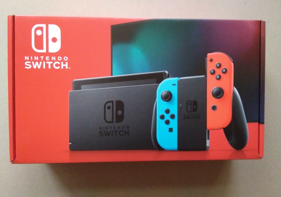 新品未開封 印なし Nintendo Switch ニンテンドースイッチ 新型 送料無料(L) ネオンブルー/(R) ネオンレッド