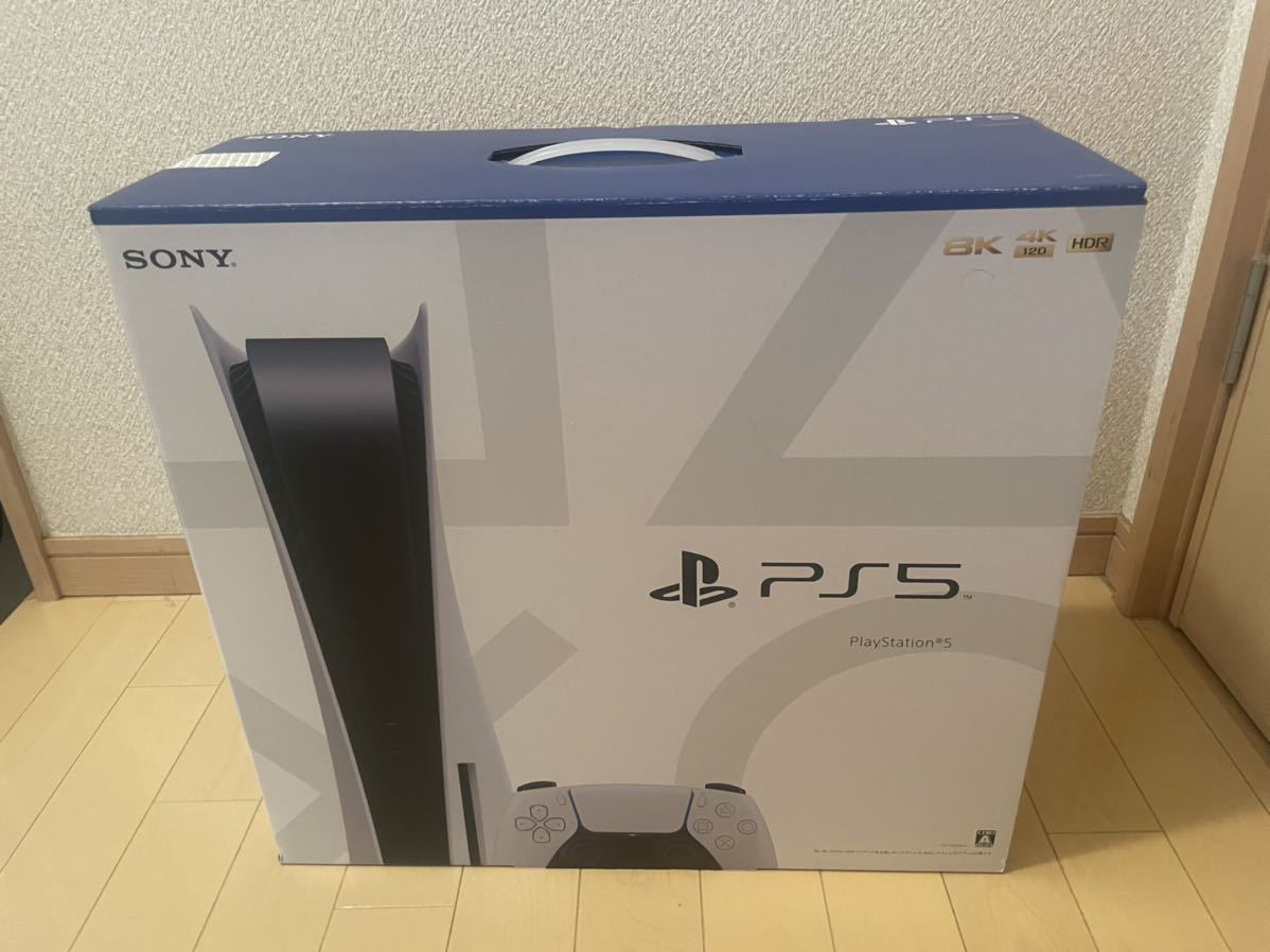 SONY ホワイト PlayStation5 新品未使用　_画像1