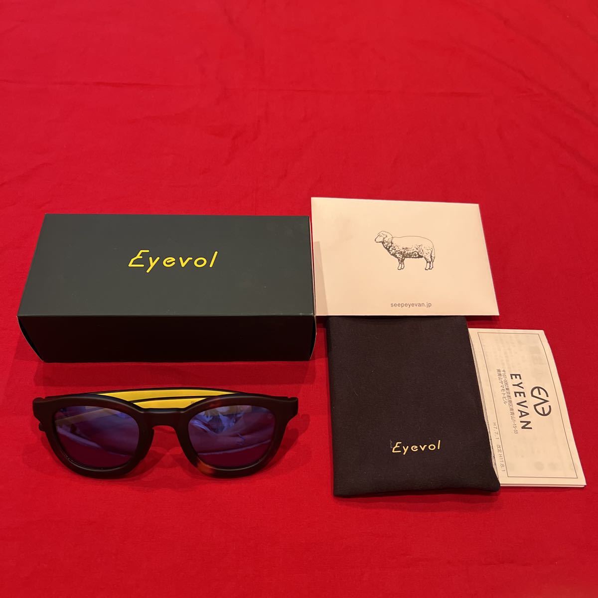 定価24,200円 Eyevol アイヴォル サングラス 「RYS」 新品 ゴルフ