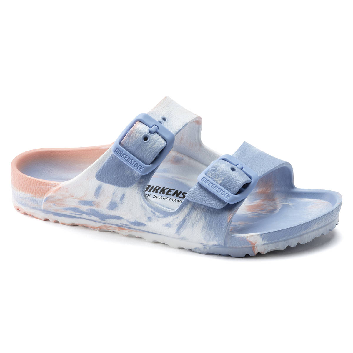 BIRKENSTOCK ARIZONA KIDS EVA CoralPeach Narrow(幅狭）30/19㎝相当　軽量＆疲れにくい3Dフットベッド_画像1