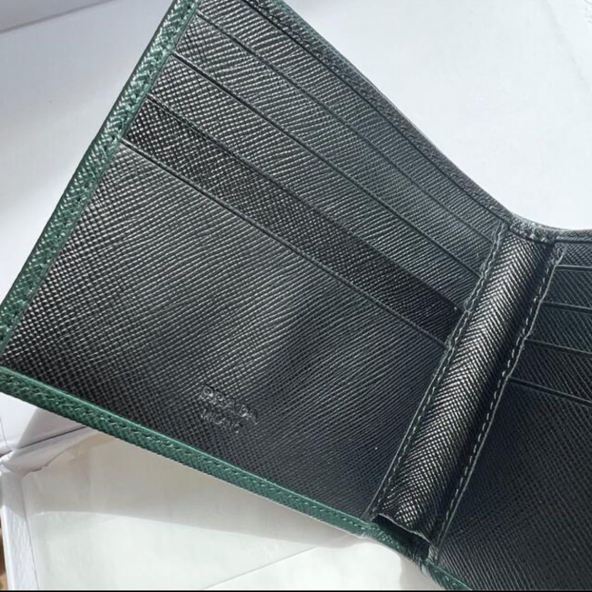 PRADA 2つ折り財布 カードケース お札入れ 小さい財布 | contifarma.pe