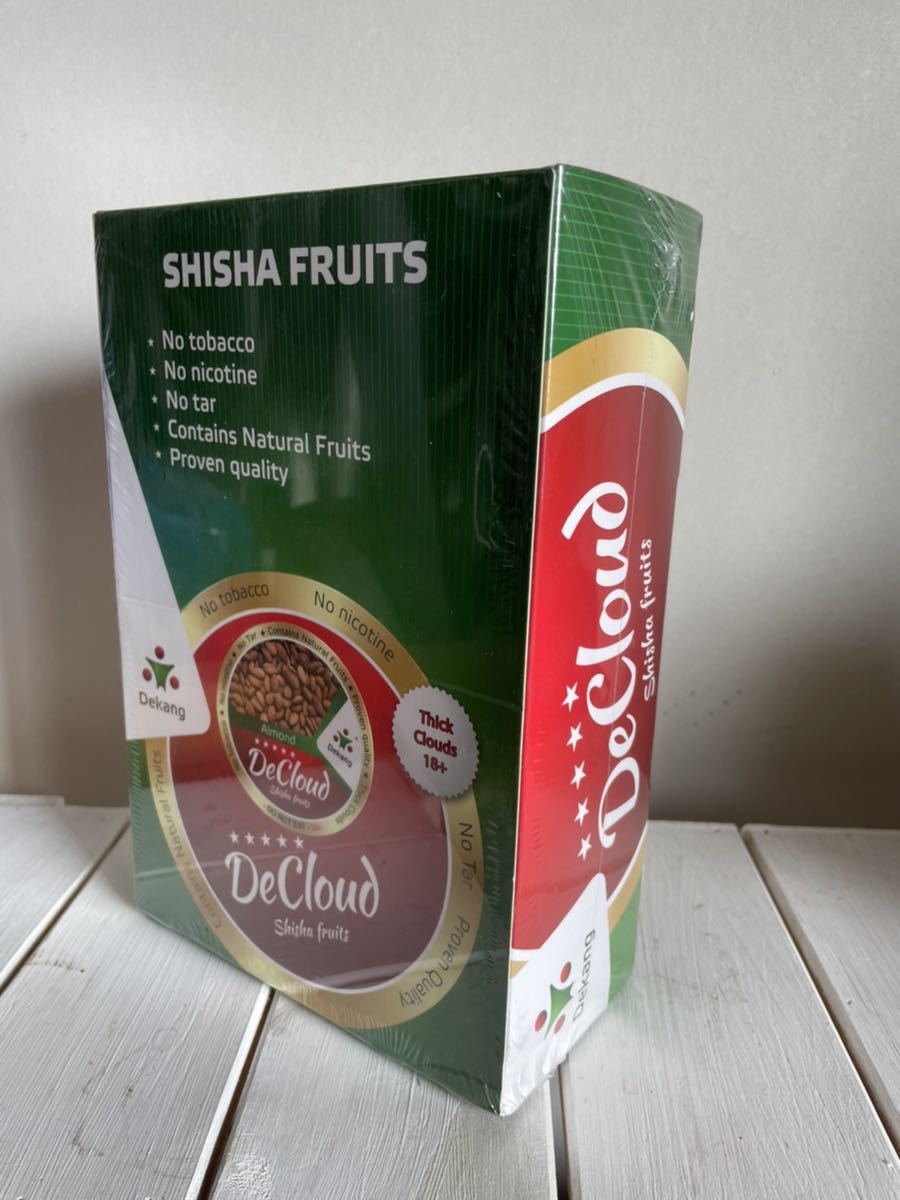おしゃれ シーシャフレーバーDeCloud Shisha Fruits ノンニコチン ノンタール 水タバコ 人気 フレーバー strawberry ニコチンなし  タールなし フルーツ