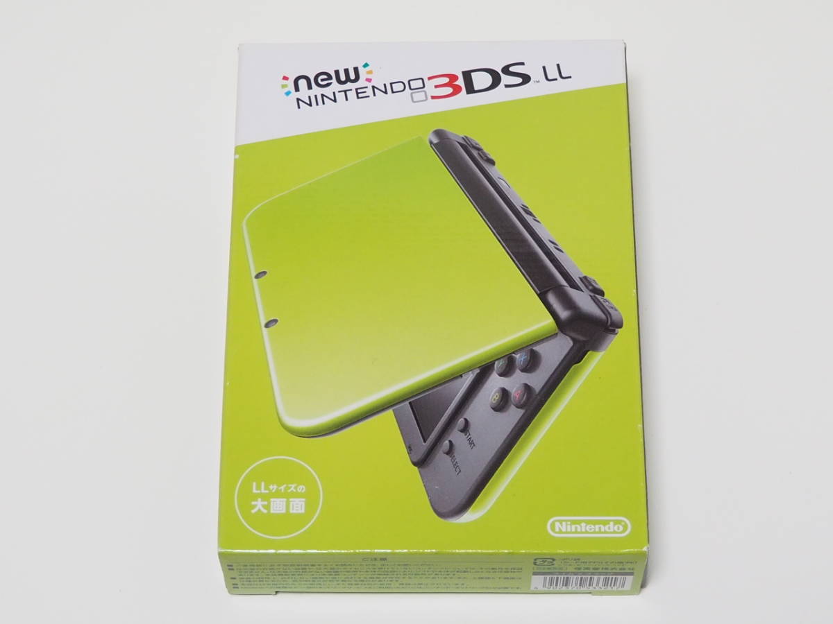 Newニンテンドー3DS LL ライム×ブラック Nintendo New3DSLL www