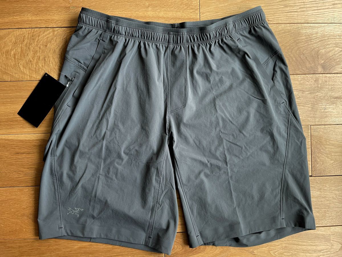 【新品 国内正規品】ARC'TERYX Aptin Short Men's Cloud Large アークテリクス アプティン ショートパンツ ソフトシェル グレー L