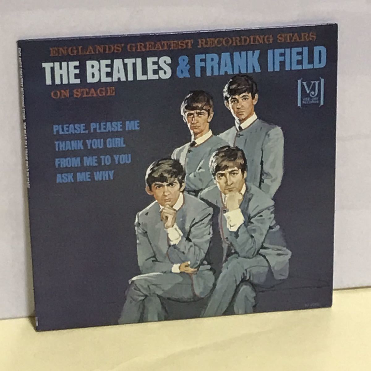 US盤 紙ジャケ THE BEATLES & FRANK IFILD ON STAGE (VJLP-1085) ●コレクターズ アイテム_画像1