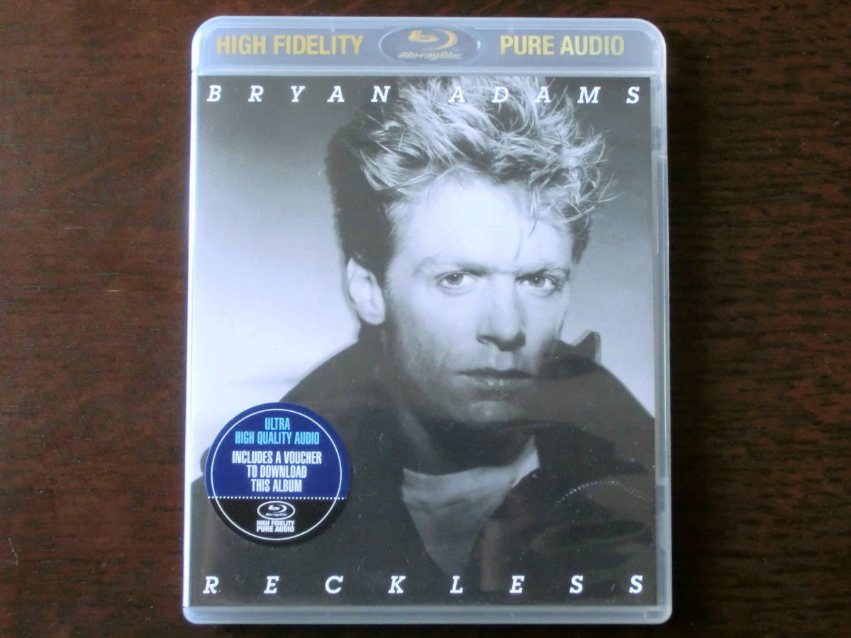 【即決 Blu-ray Audio】ブライアン・アダムス／レックレス Reckless♪美品 SACDに並ぶ高音質 Bryan Adams_画像1
