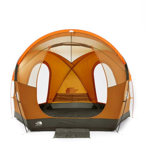 1円～!売切!【正規新品】THE NORTH FACE◆HOMESTEAD SUPER DOME 4 TENT テント US限定 アウトドア キャンプ(4人用)オレンジ 緑 190308-175_画像2