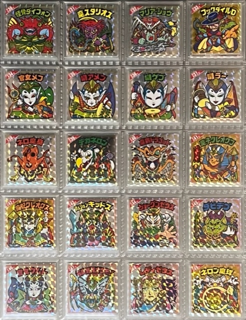 完品級】「ビックリマン 悪魔だらけシール 全89種フルコンプ」ロッテ