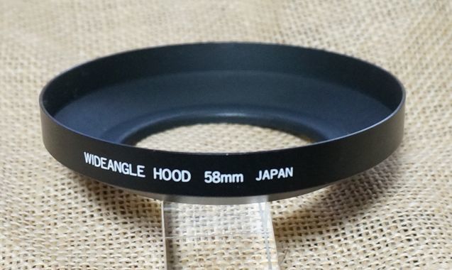 汎用 58㎜ 広角用ねじ込みメタルフード h7 日本に 汎用 58㎜ 広角用ねじ込みメタルフード h7 日本に