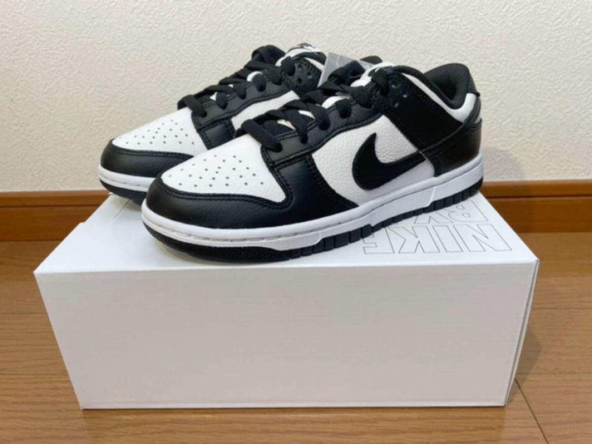 新品】24.5cm ナイキ ダンク DUNK バイユー ブラック ホワイト パンダ