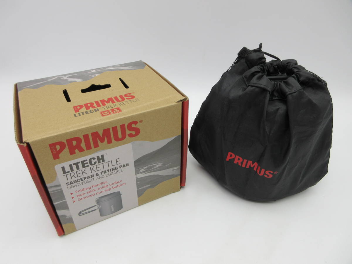 PRIMUS プリムス ライテックトレックケトル&パン 1.0L鍋&フライパン 収納袋付き 未使用_画像10