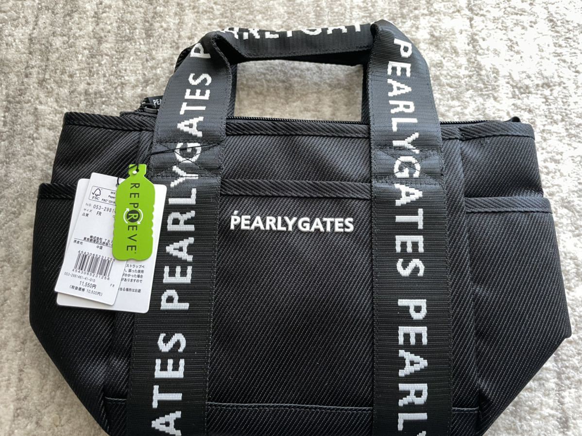 PEARLY GATES パーリーゲイツ オンライン限定カラー カート バッグ 黒