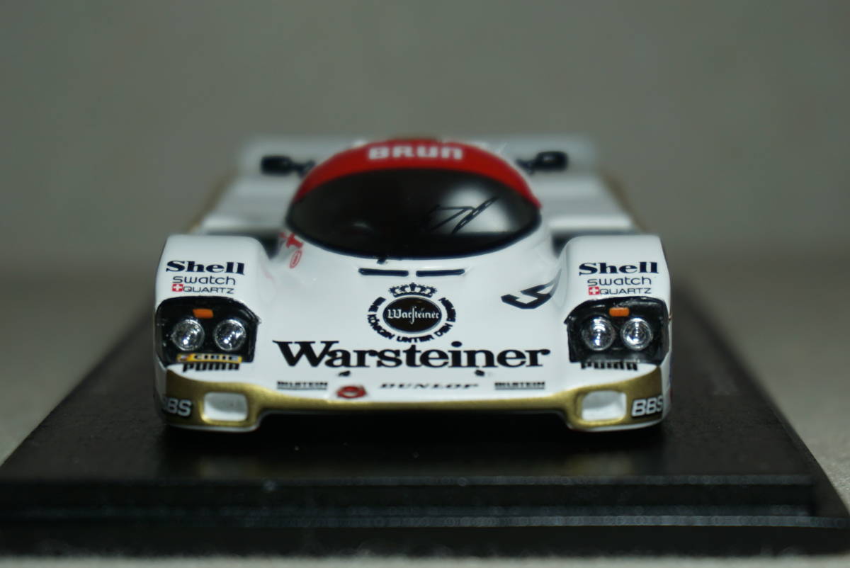 1/43 ルマン 4位 ブルン spark Porsche 956B #9 1984 Le Mans 24h 4th