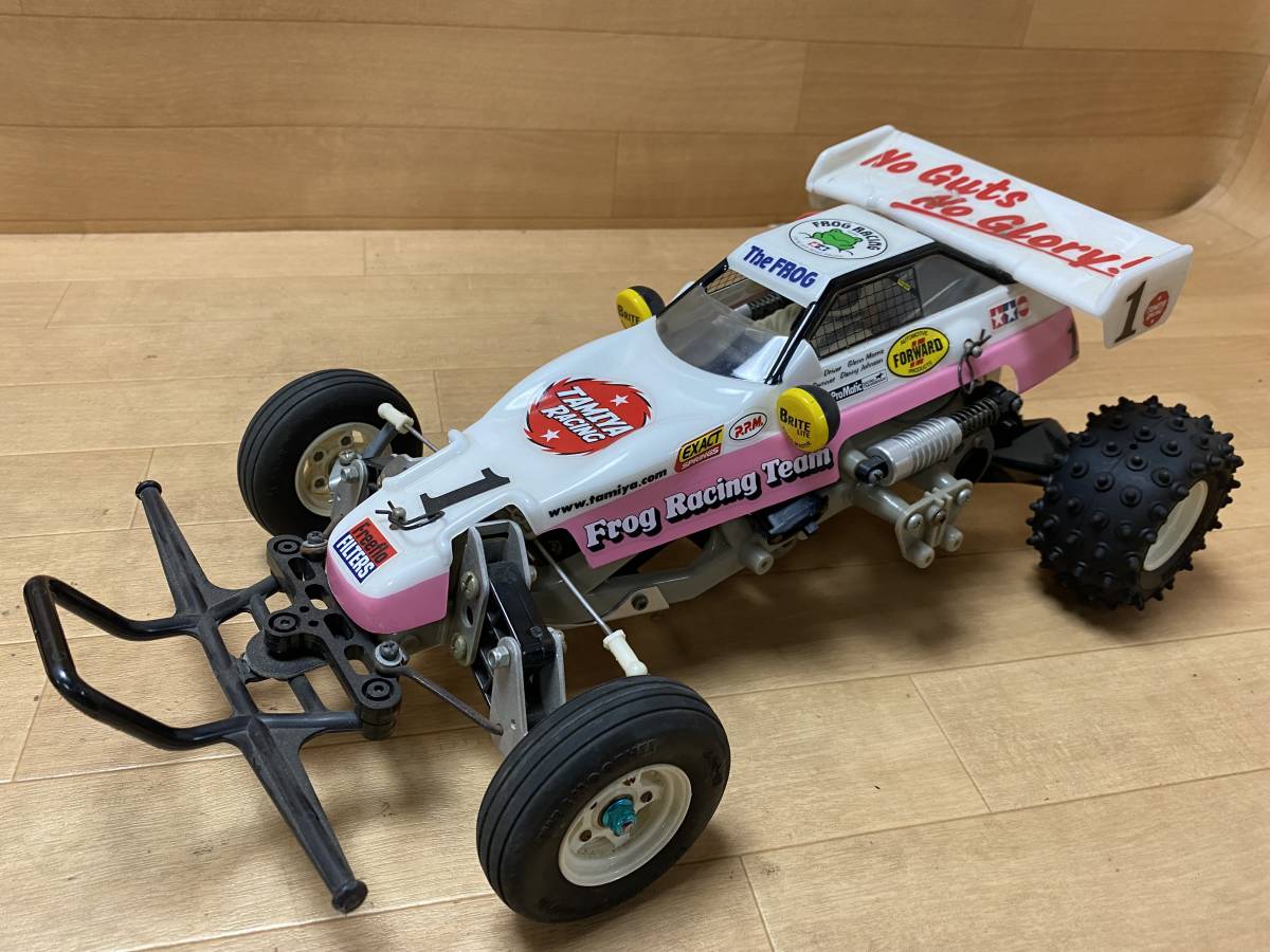 タミヤ 1/10 マイティフロッグ ラジコン レーシングバギー 簡単 タミヤ 1/10 マイティフロッグ ラジコン レーシングバギー 簡単