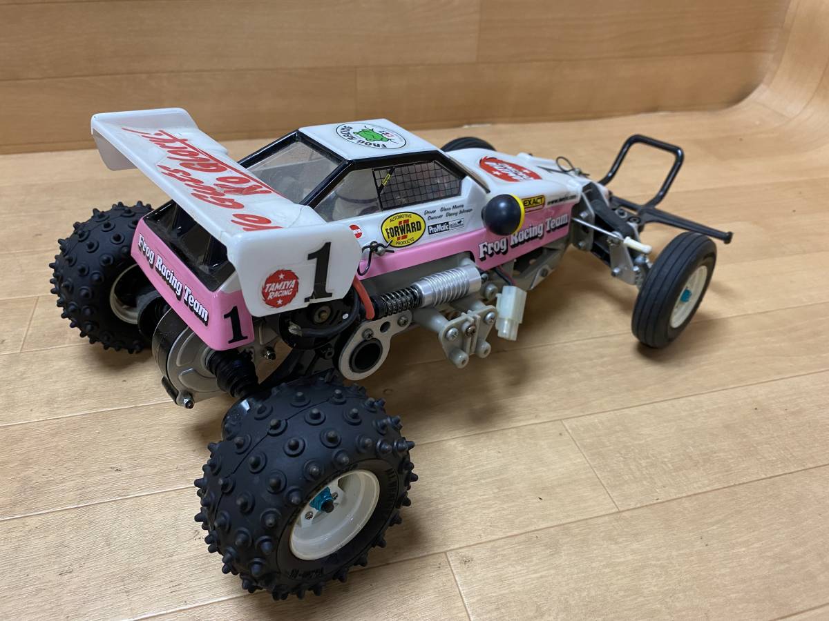 タミヤ 1/10 マイティフロッグ ラジコン レーシングバギー 簡単 タミヤ 1/10 マイティフロッグ ラジコン レーシングバギー 簡単