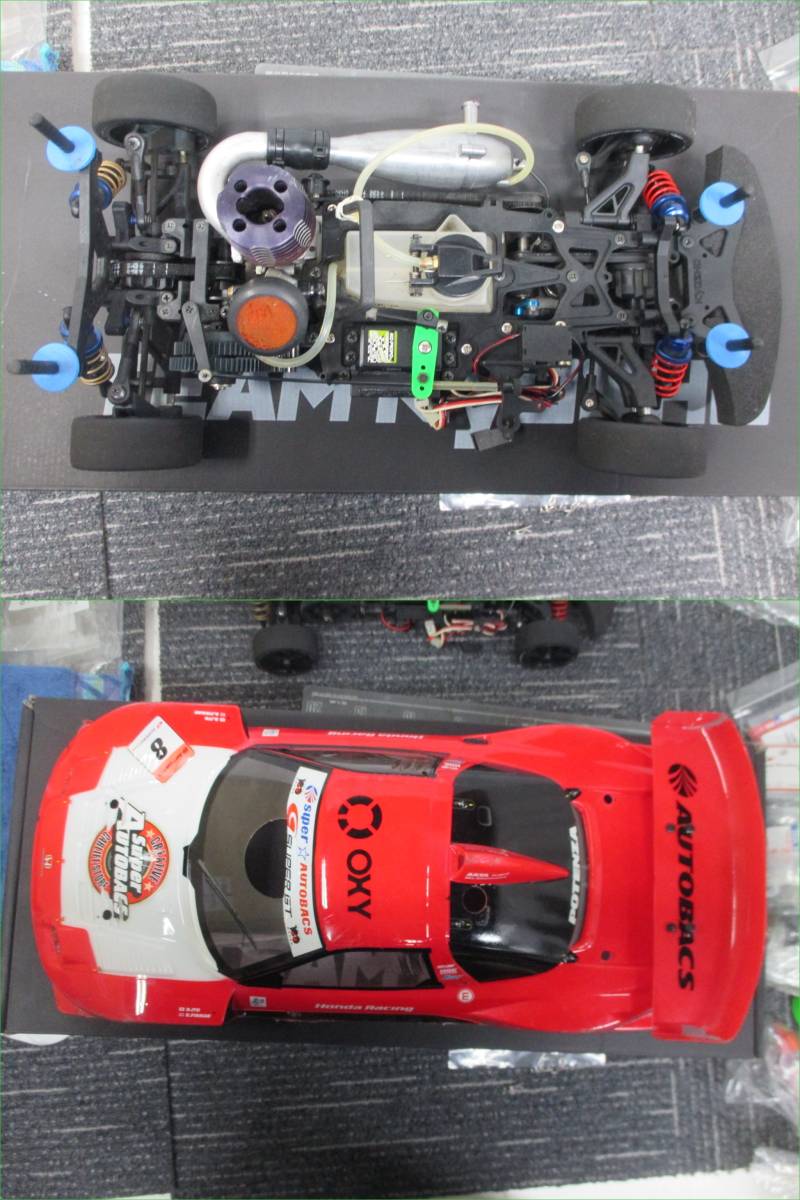 国内初の直営店 1579 KYOSHO V-ONE SR ボディーARTA NSX エンジンラジコンカー 完成品(エンジン)