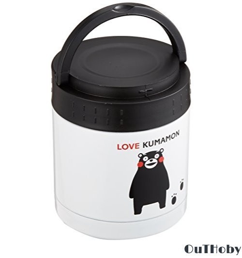 くまモン フード マグ 300ml ハンドル 保温 保冷 スープ 味噌汁 クマモン くま もん クマ モン 熊 熊本 かわいい ギフト プレゼント 贈り物