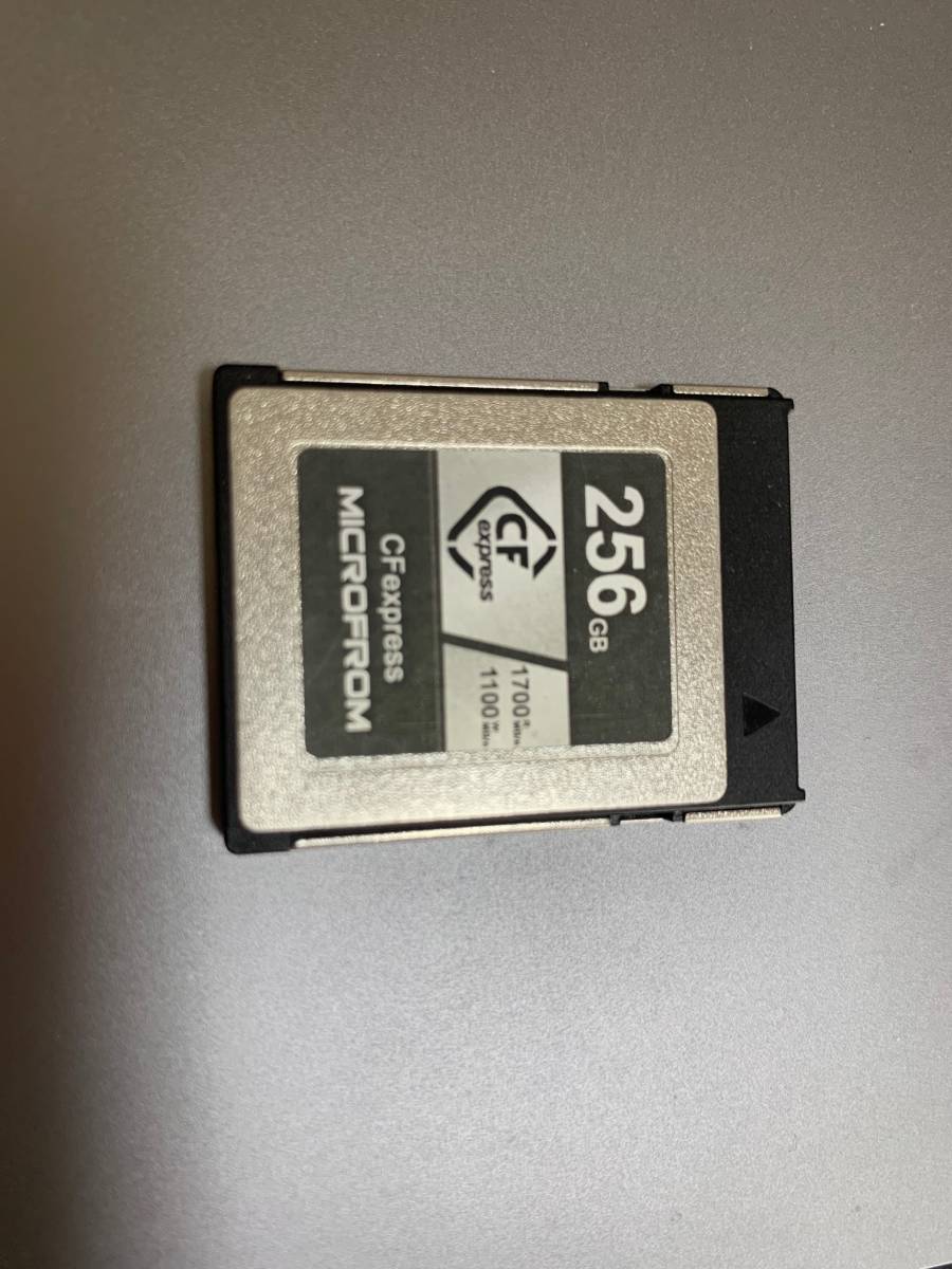 【開店記念セール！】 キレイです　Z9対応　MICROFROM製CFEタイプB　256GB　1枚 その他