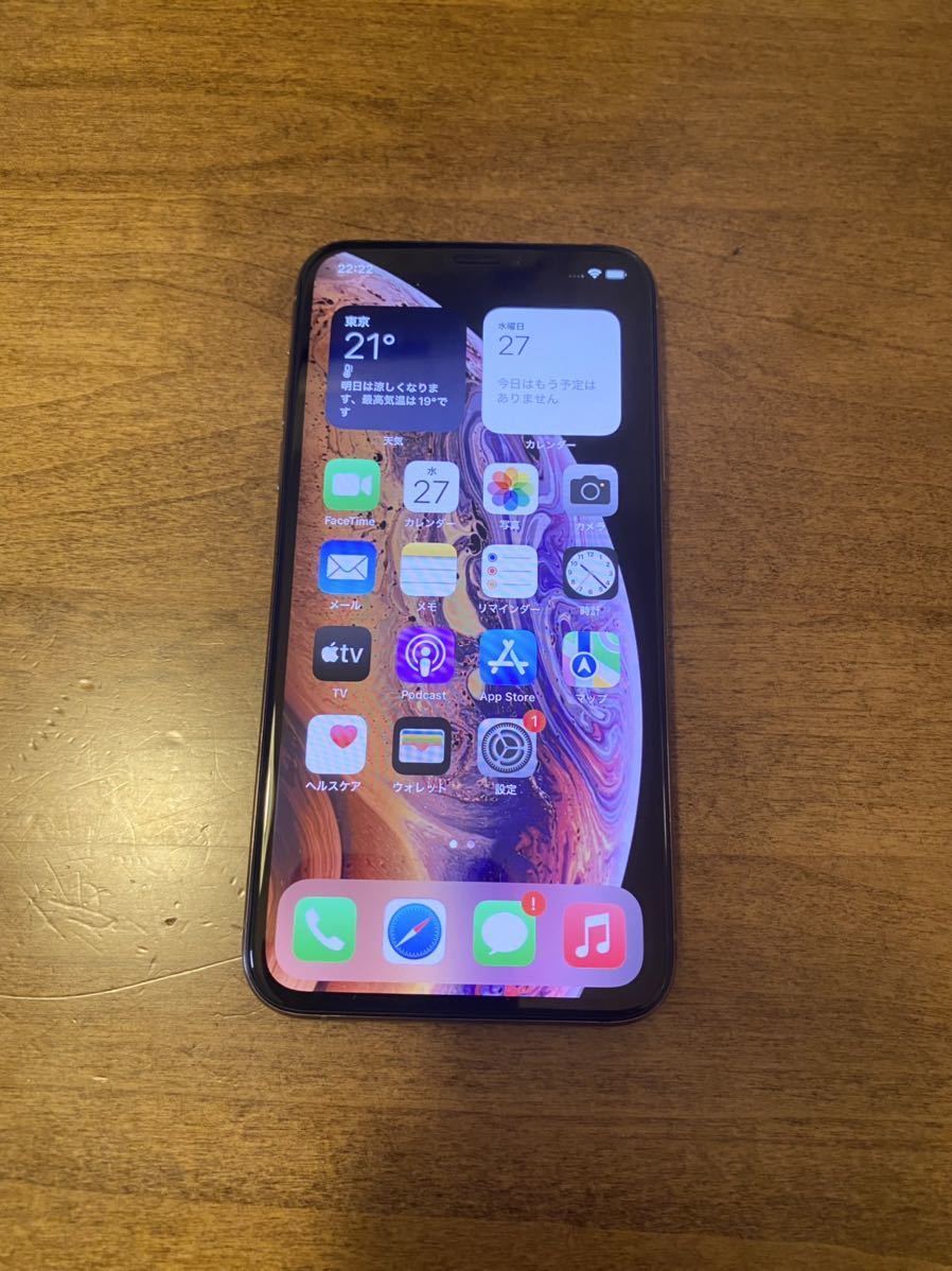 美品】Apple iPhone XS 64GB ゴールド bushbuddies.co.bw