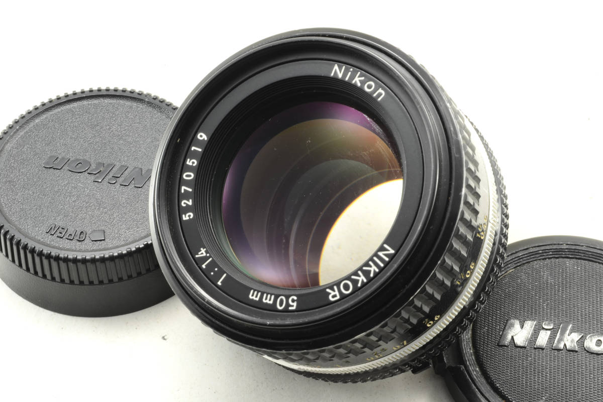 良品】Nikon ニコン Ai-S NIKKOR 50mm F1.4 #3017 bpbd.kendalkab.go.id