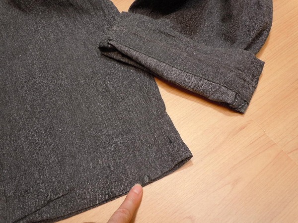 s305☆ビンテージ☆Work master☆黒シャンワークパンツ☆W77良品