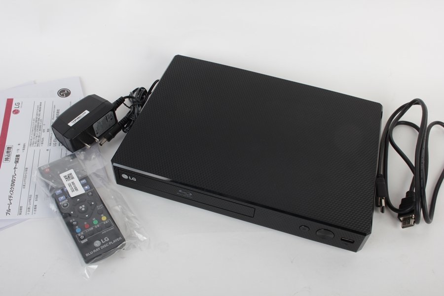 LG ブルーレイディスク DVDプレーヤー BP250 2022年製 SIMPLINK 高画質 高音質 HDMI USB接続 【1円】 2206-128_画像1