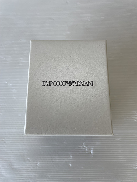 【美品】エンポリオアルマーニ EMPORIO ARMANI 腕時計 AR11101 メンズ ブラックダイアル デイト コレクション ファッション スポーツ_画像9